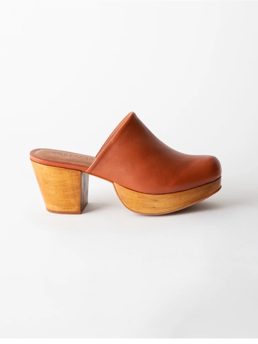 FORTRESS Ava platform clog, *special edition cornflower blue suede*